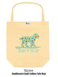 Buddy By The Sea Canvas Tote Bags